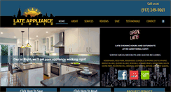 Desktop Screenshot of lateappliancerepair.com